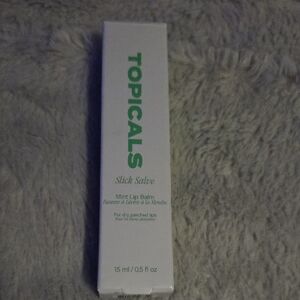 New Slick Salve Mint Lip Balm - Green and White